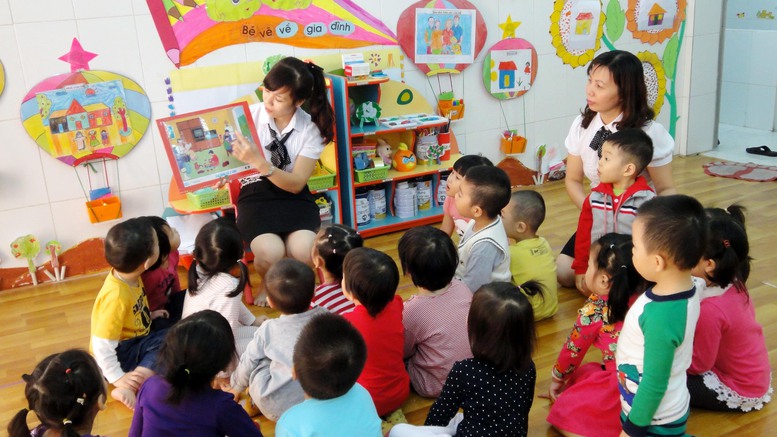 Nâng cao chất lượng giáo dục mầm non ở địa bàn đô thị, khu công nghiệp- Ảnh 1.