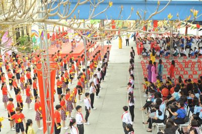 Sở Giáo dục và Đào tạo phối hợp với Tỉnh đoàn  tổ chức thành công Ngày hội “Thiếu nhi vui khoẻ – Tiến bước lên Đoàn” và “Tuyên dương dũng sĩ nghìn việc tốt”