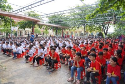 Phòng Giáo dục và Đào tạo huyện Yên Mô tổ chức ra mắt mô hình điểm  trường học “Xanh  – Sạch – Đẹp – An toàn – Hạnh phúc”